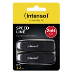 Intenso USB Drive 3.0 - Speed Line 2X64GB